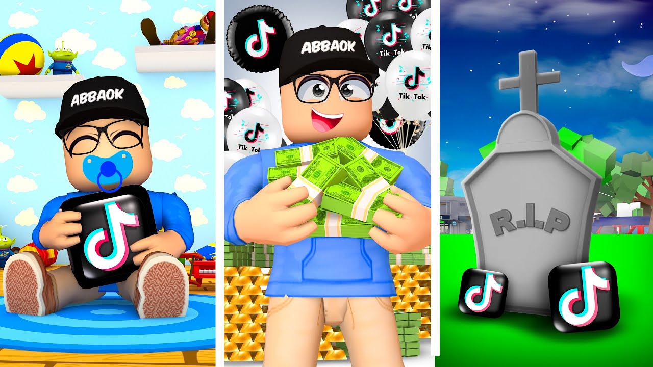 Von GEBURT zu TOD als TikTok-Star (Brookhaven RP)