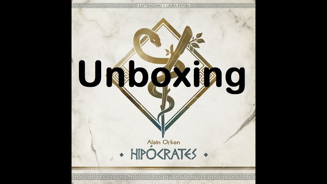 Hipócrates - Unboxing - El club del dado