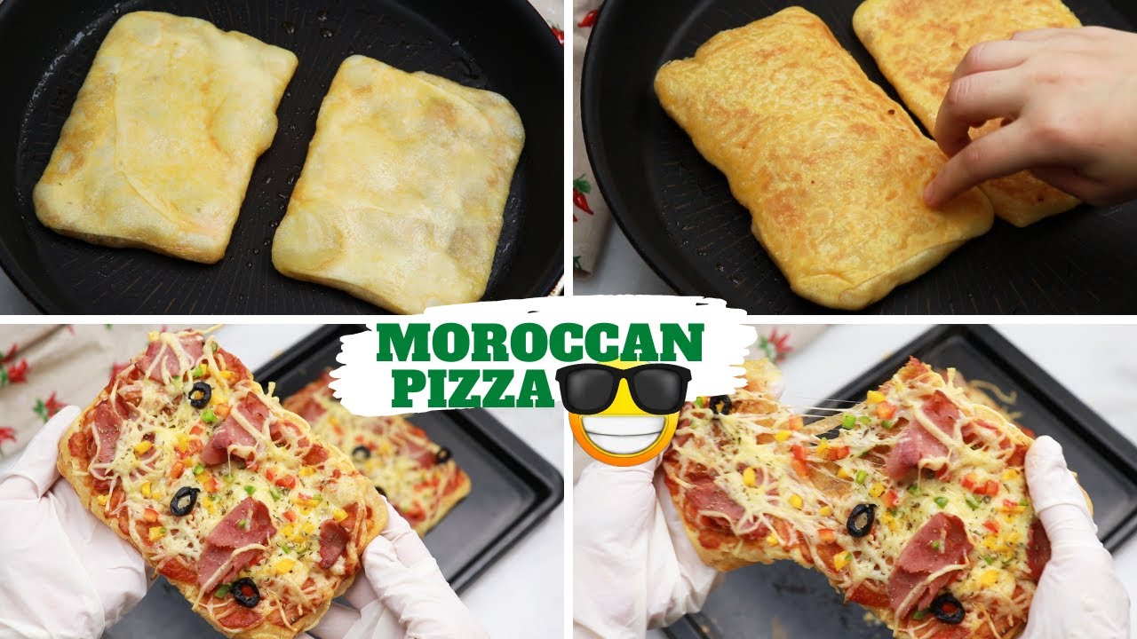 مسمن معمر فالمقلاة حشوة معلكة مقرمش وحار ومسمن بيتزا🍕😀تاكلو اصابعكم وراه خطييير