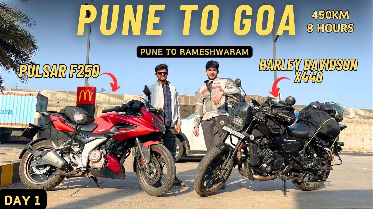 Pune To Goa On Harley Davidson X440 & Pulsar F250 | Pune to Rameshwaram Series