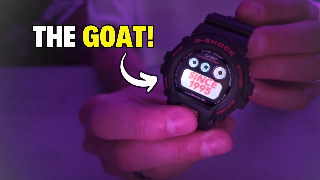 30 YEARS OF GREATNESS: THE G-SHOCK DW-6900!