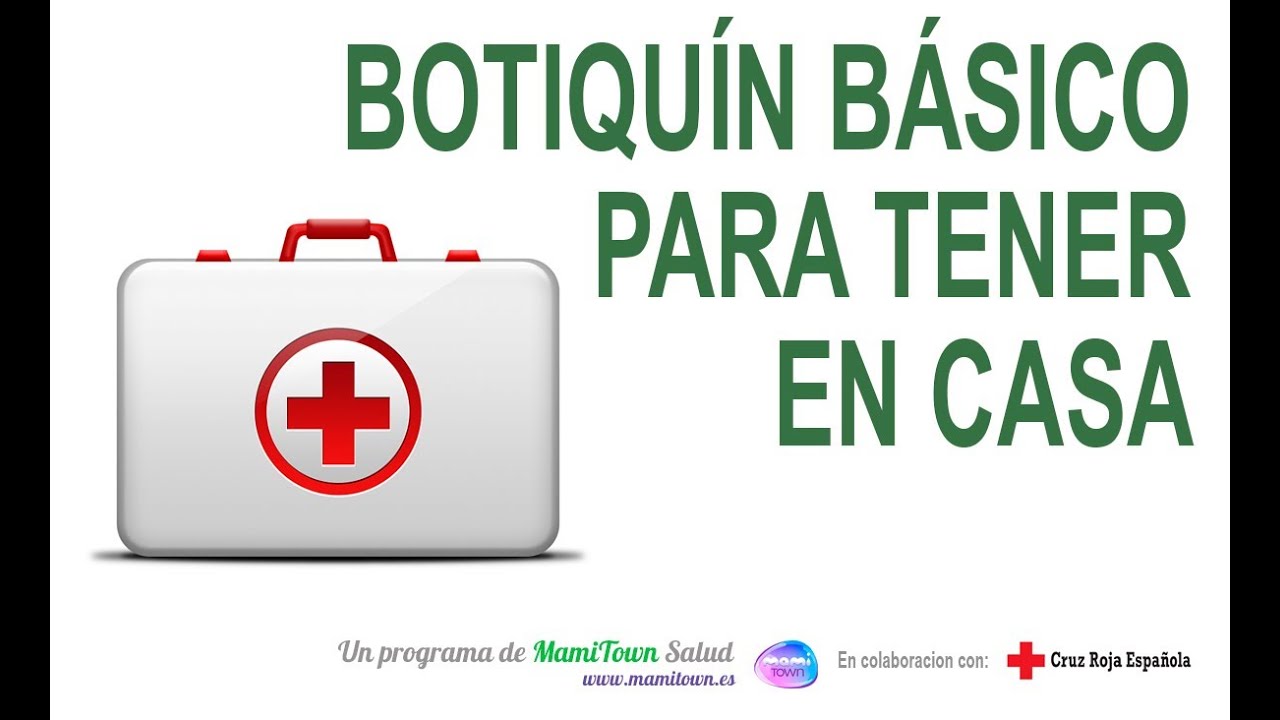 Botiquín básico para tener en casa