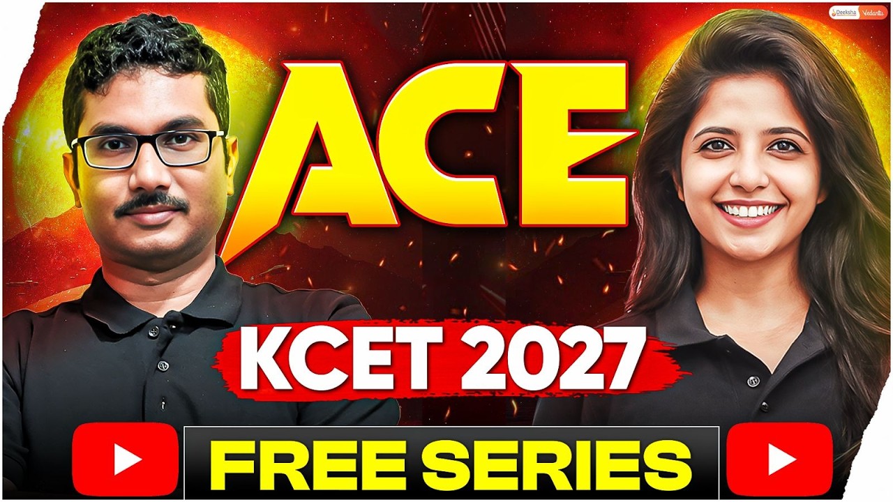 🔥 ACE KCET 2027 Free Series | PCMB Mastery for Karnataka Aspirants | Class 11 Live