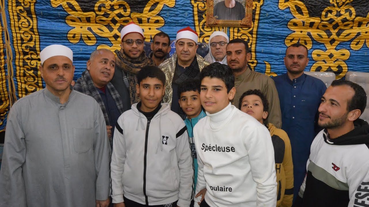 القارئ الشيخ علي محمد علي المأذون من عزاء الحاج محمد ابراهيم سليم بالحصاينه كفر صقر 