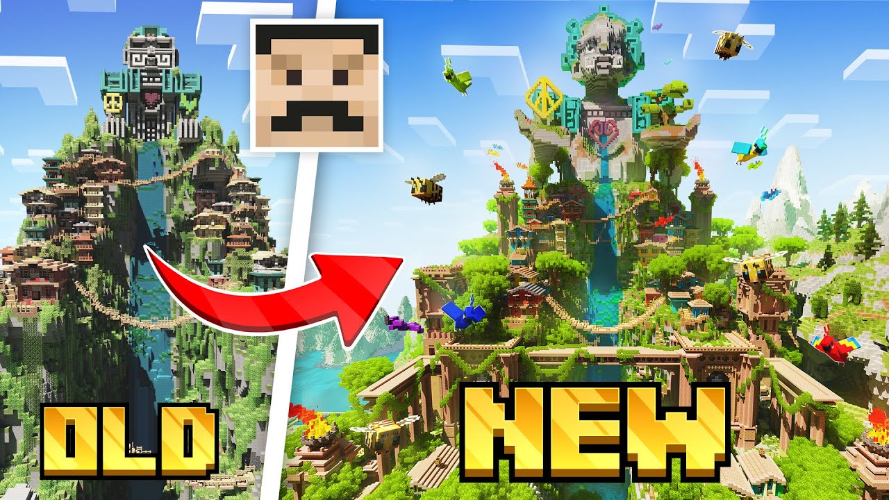 Transforming Mumbo's HermitCraft Base - Finishing Boatem Ep. 4