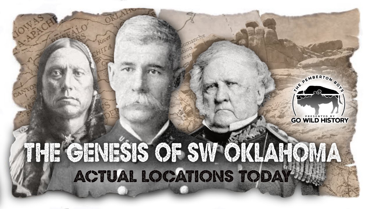 The Genesis of Southwest Oklahoma (Actual Locations Today)