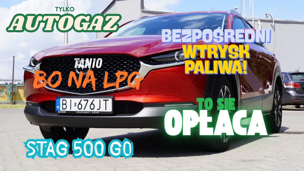 Bezpośredni wtrysk, bezpośrednie korzyści &ndash; Mazda CX-30 na LPG [sterownik STAG 500 GO]!