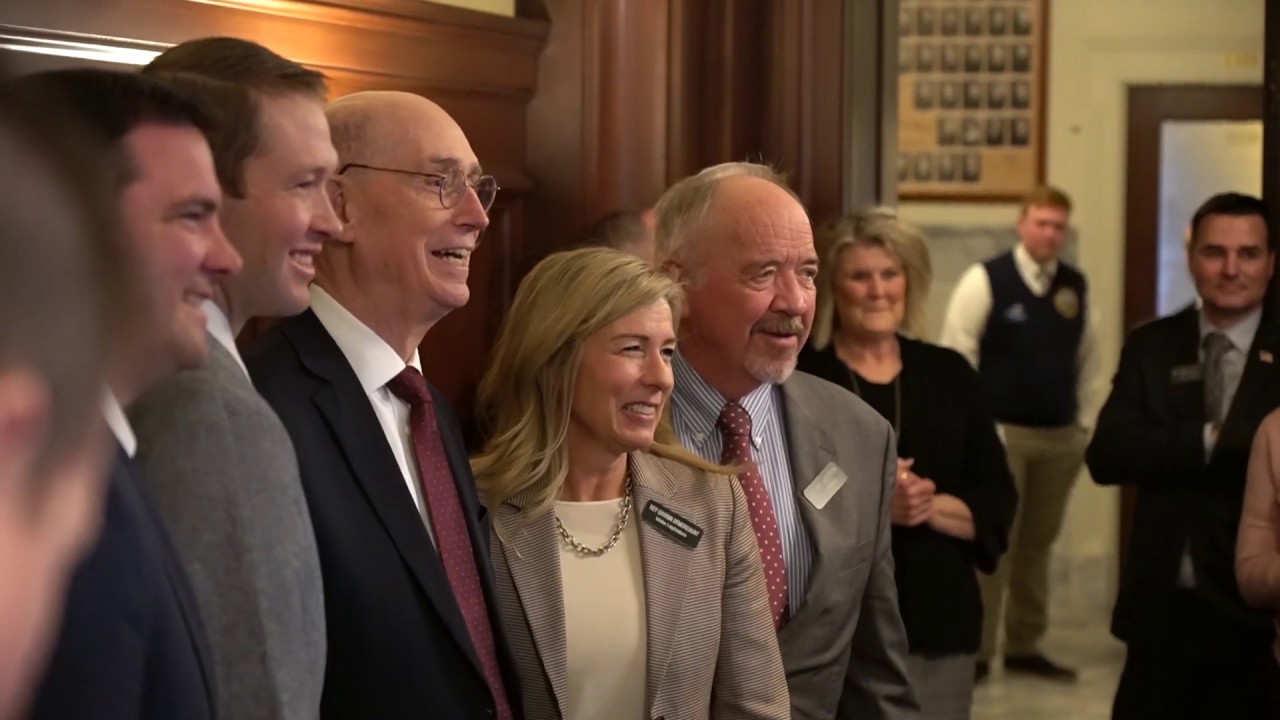 President Eyring Ministers in Idaho