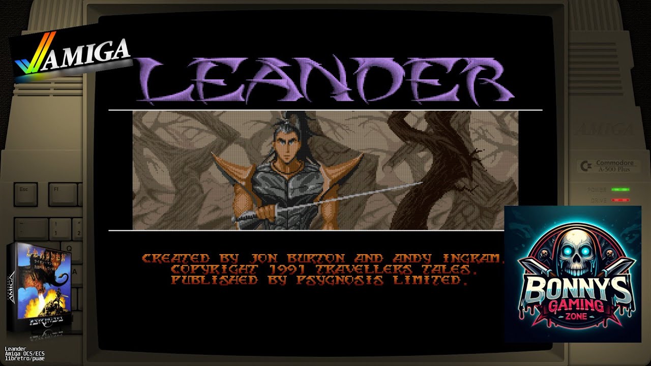 Leander (Amiga - Psygnosis - 1991) Batocera 41 (50Hz)