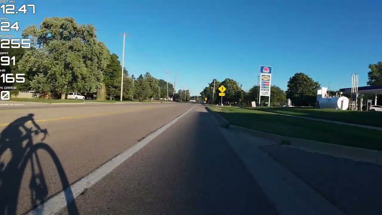 2025-Aug-28: Day After FTP Push - Summer Outdoor Ride