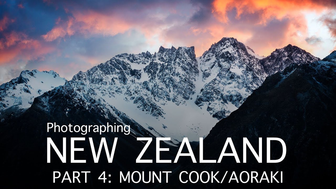 Пейзажная фотография: гора Кука/национальный парк Аораки, Новая Зеландия