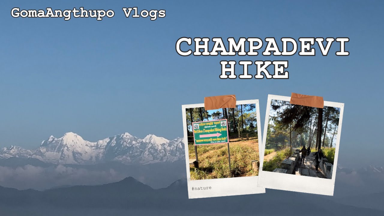 Hiking at Champadevi trail | ⛰️⛰️🏞️🏞️🚶‍♀️🚶‍♀️