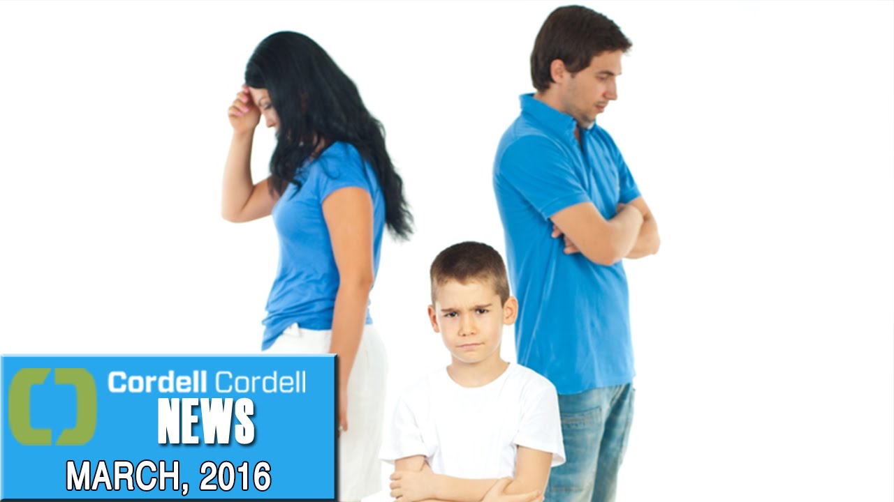CCN -- Shared Parenting Movement Gains Traction; Filing Taxes After Divorce | Cordell & Cordell