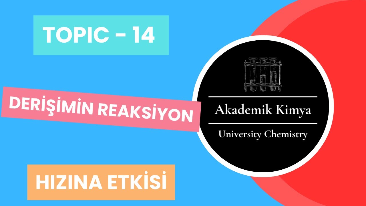 Konsantrasyonun Reaksiyon Hızına Etkisi : Hız Yasası - Effect of Concentration on Reaction Rates