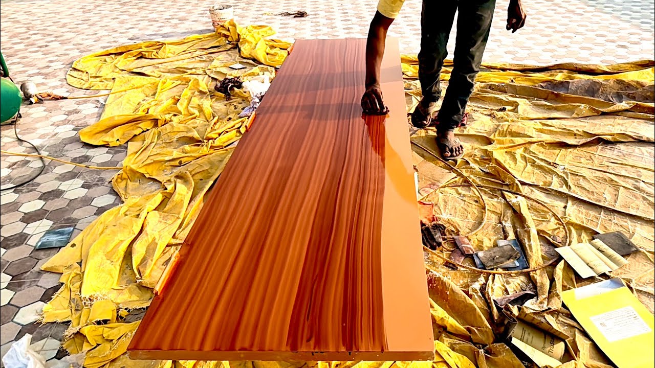 Resha Kaise Banaen Best Enamel Paint Wood Polish Grain full Work How 2025
