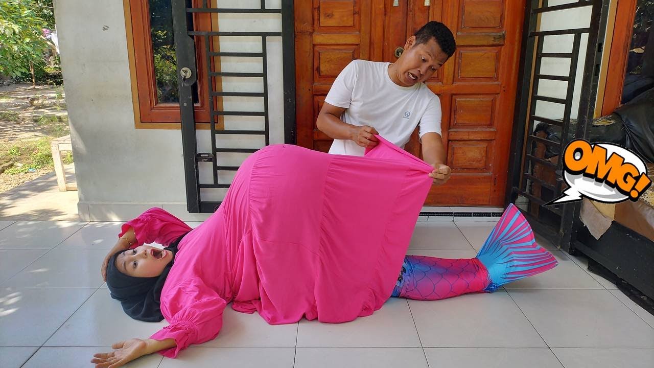 Drama Lucu 💢😱 Ibu Hamil Melahirkan Ngidam Jadi Putri Duyung