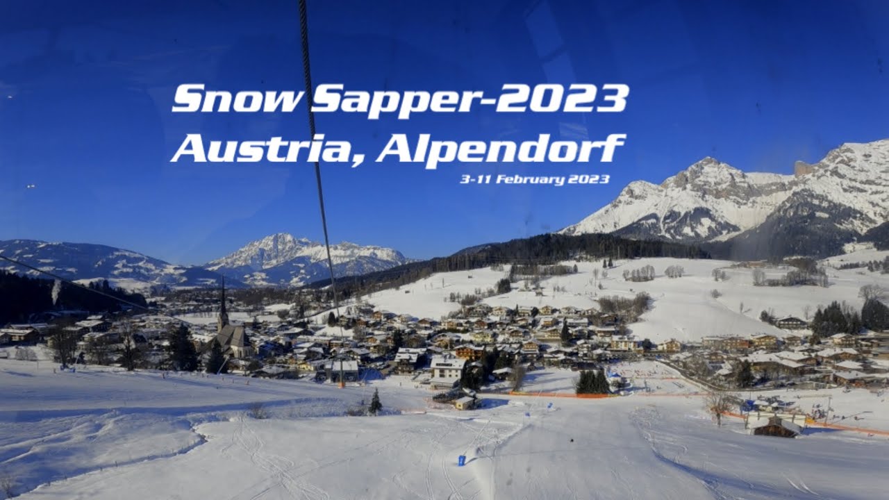 SKIING In Austria, Alpendorf 2023 -Again || Namaste Lungwa Vlog
