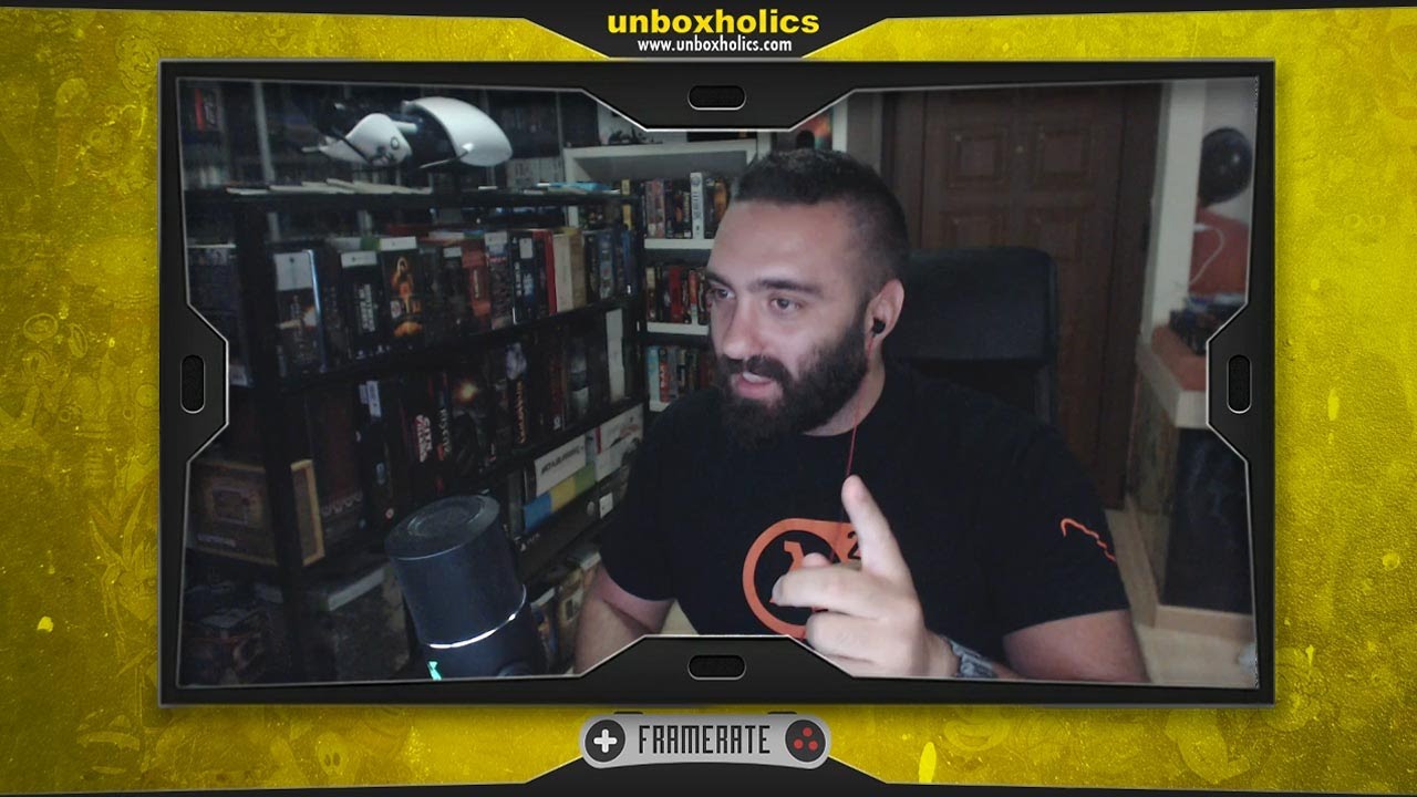 Framerate Live! - Παρέα με τον PadPoet | Unboxholics