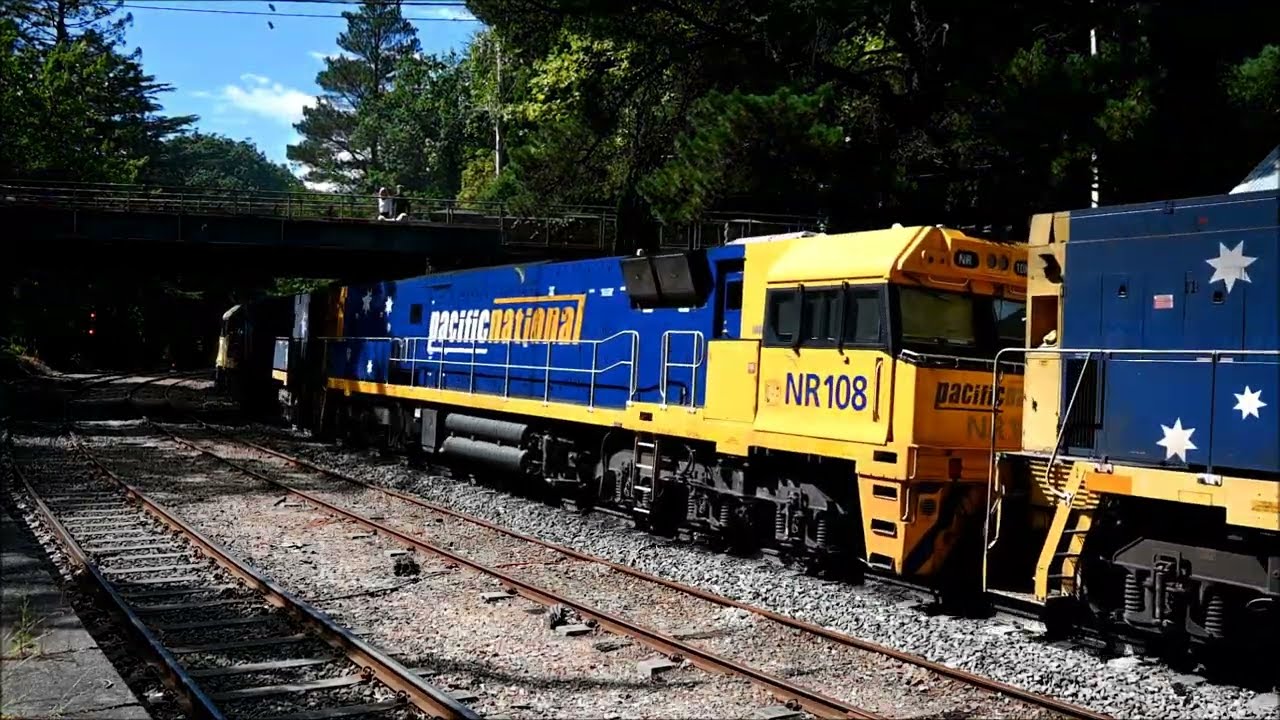Pacific National 4MP7 NR104 NR108 NR91 Mt Lofty 11/03/2026
