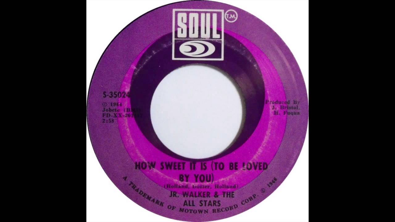 How Sweet It Is (To Be Loved by You) - Jr. Walker & The All Stars (1964)  (HD Quality)