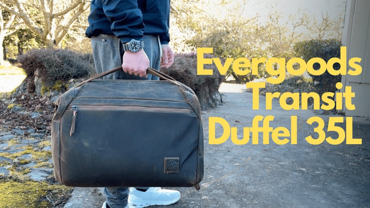 Ultimate Weekender Bag? Evergoods Transit Duffel 35L