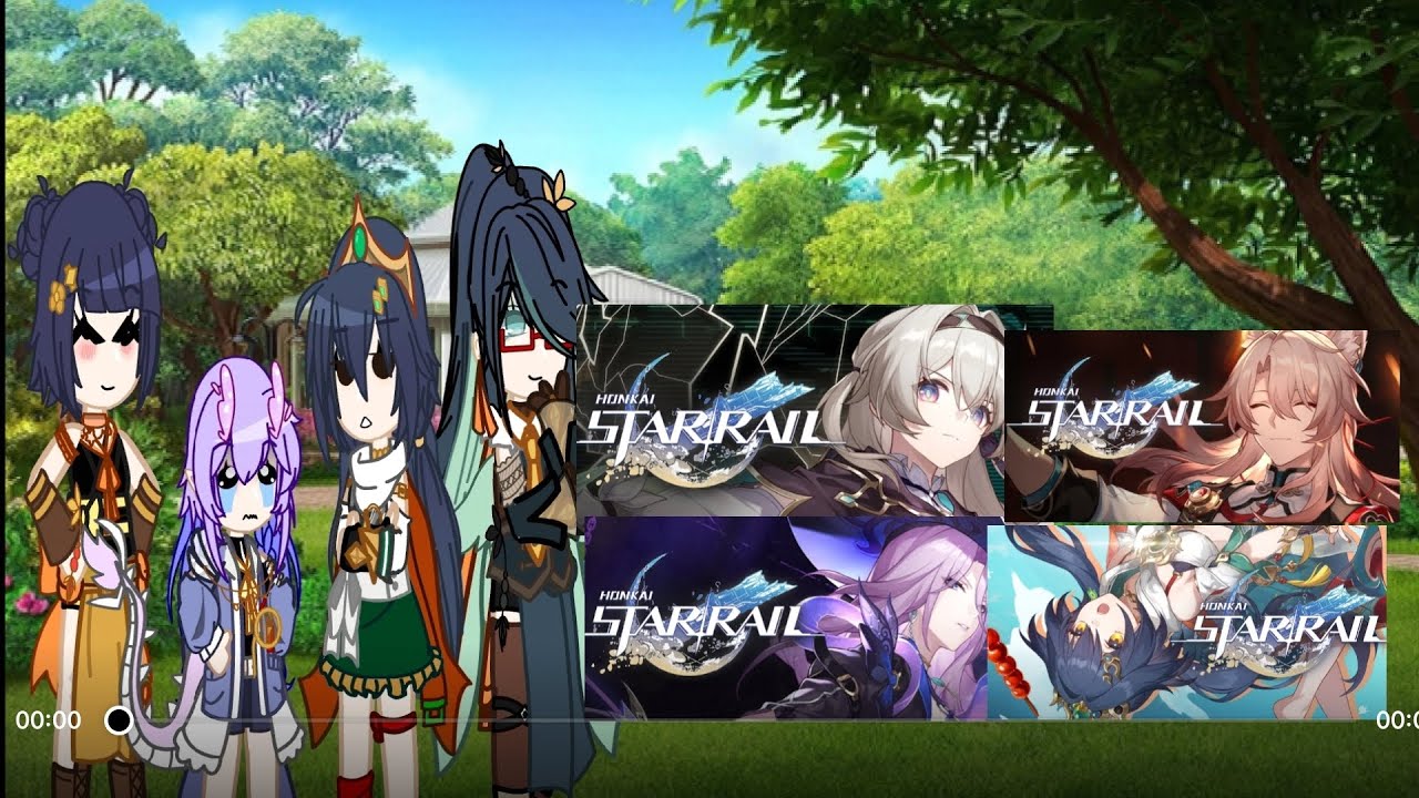 genshin impact react to hsr character traliers part 6