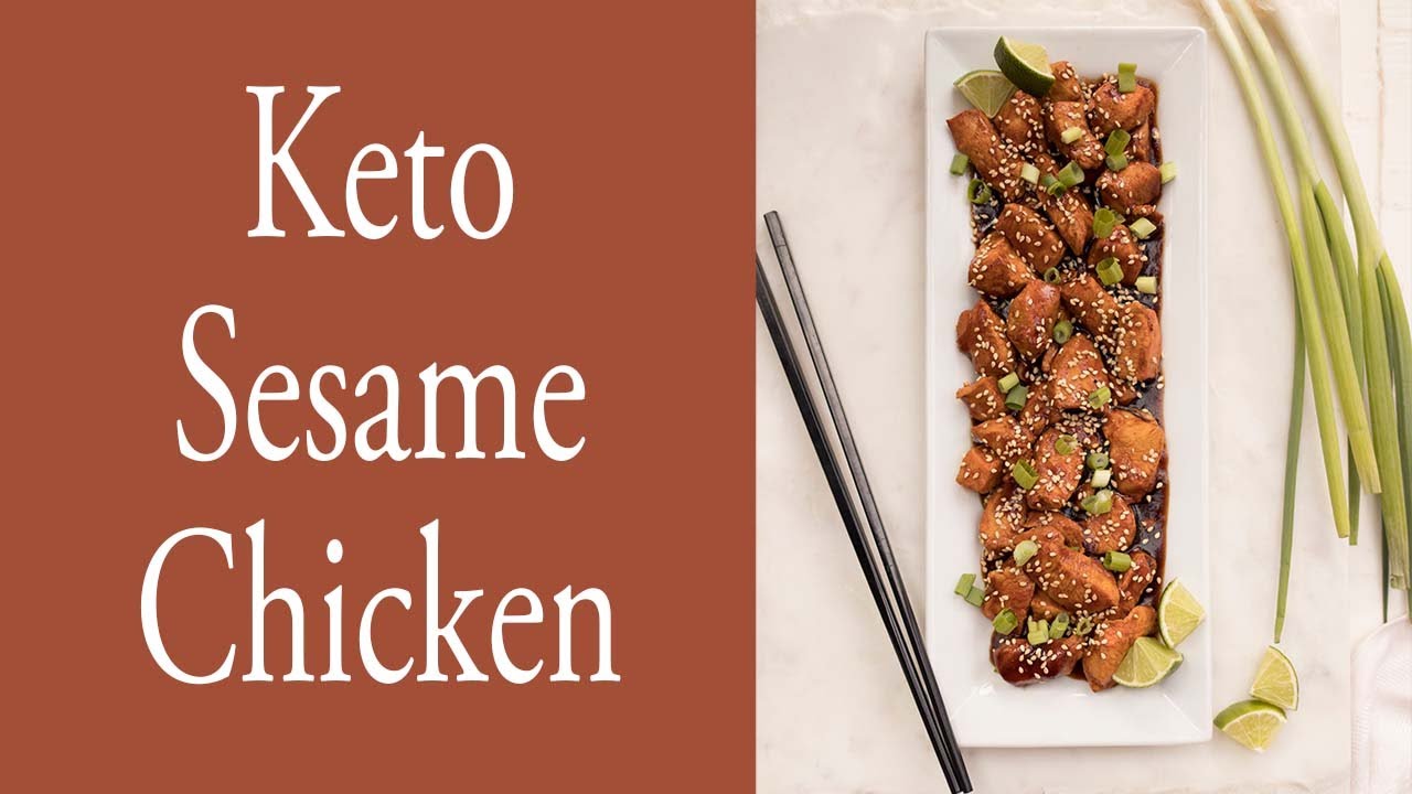 Keto Sesame Chicken