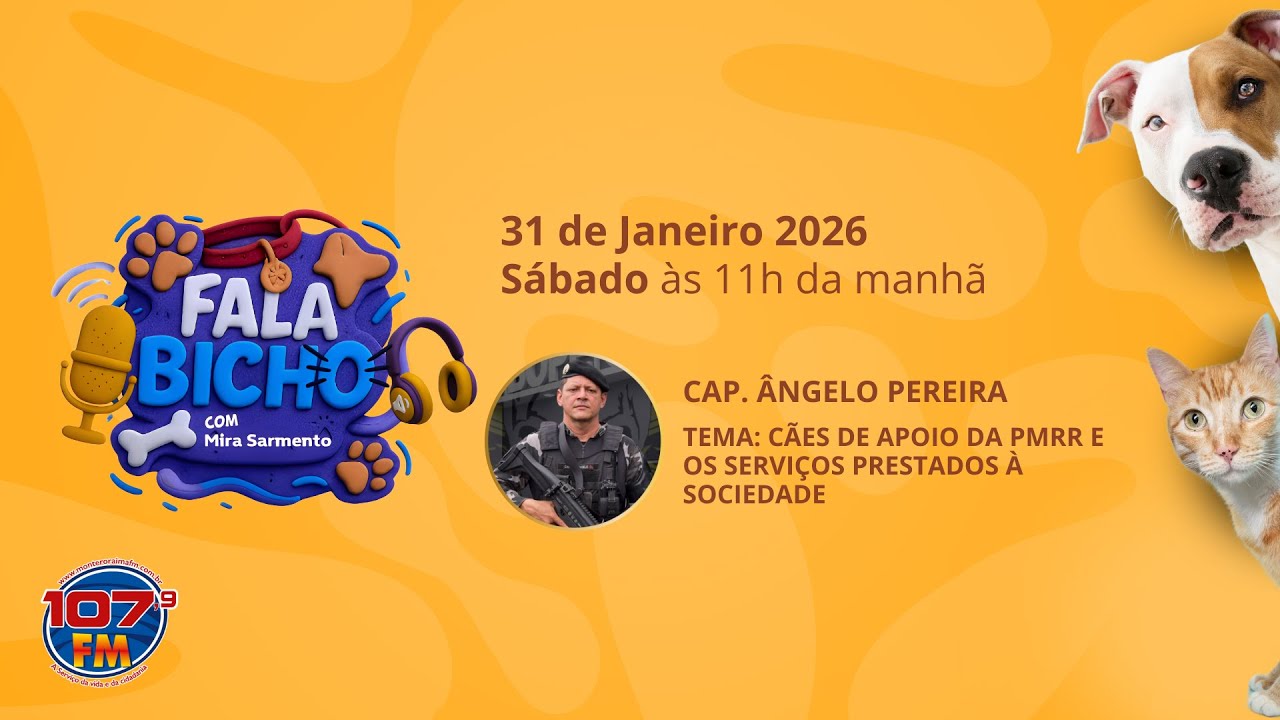 ENTREVISTA CAPITÃO ÂNGELO PEREIRA (CANIL PMRR)