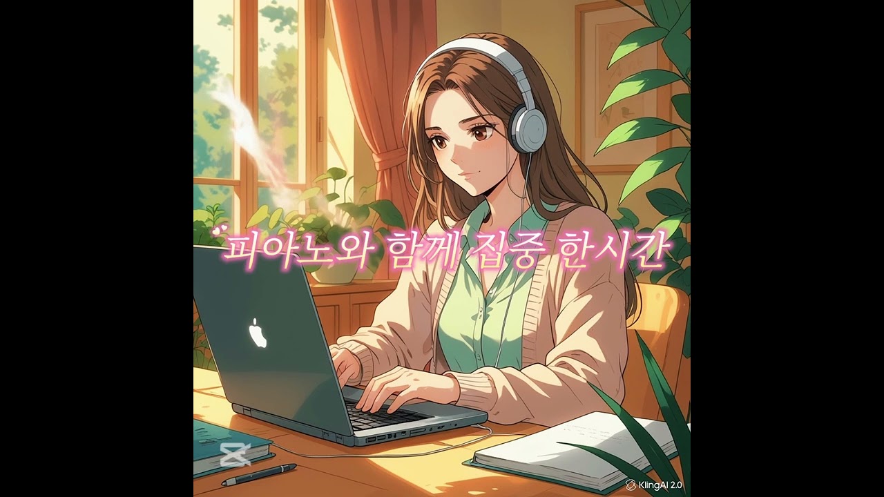 조용히, 집중할 시간, 따뜻한 피아노 BGM (Calm Piano for Study) 