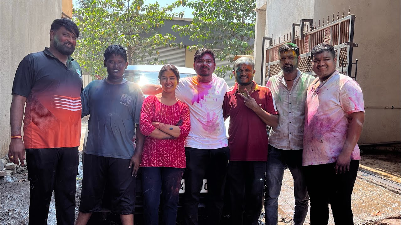 Happy Holi 😄 celebration 🎉 