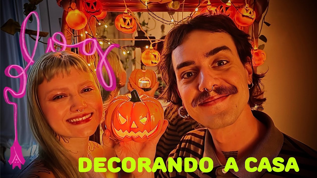 vlog entrando na vibe do HALLOWEEN + navegando de noite em Barcelona