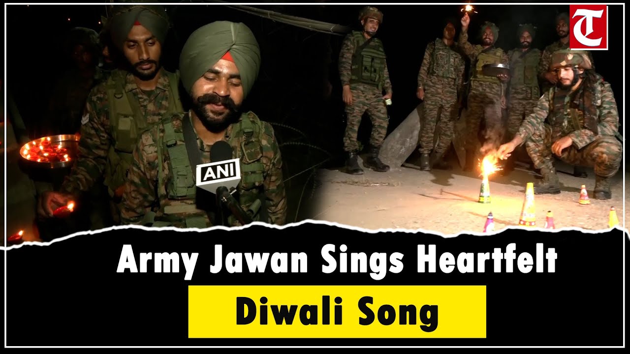 Army jawan&rsquo;s soulful Diwali song wins hearts in Jammu & Kashmir | Nation celebrates with pride