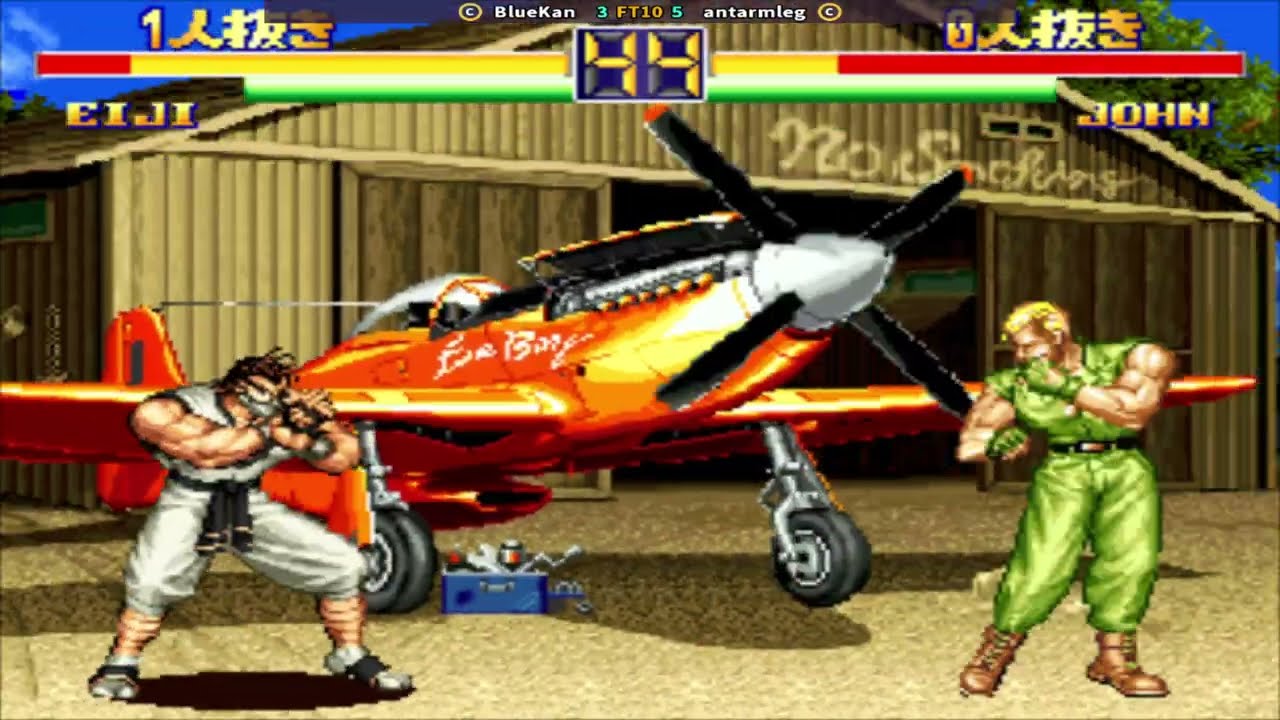 Art of Fighting 2 BlueKan (KR) против antarmleg (KR) || Дата игры 1 марта 26