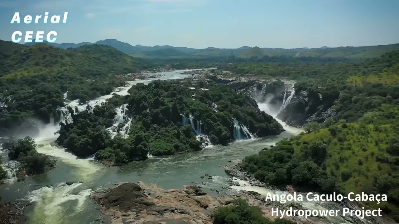Angola's largest hydroelectric plant&mdash;&mdash;Angola Caculo-Caba&ccedil;a Hydropower Project.