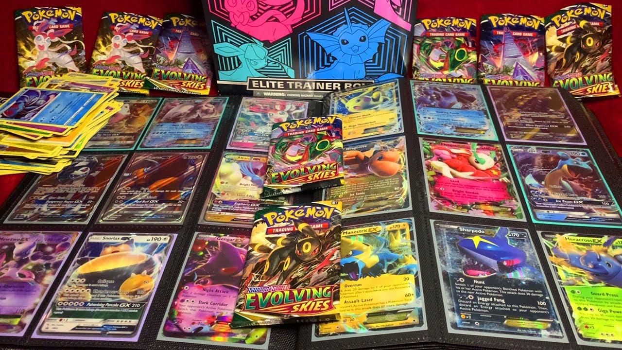 ASMR Pokemon Pack Opening + Card Collection (Whispered, Tracing)