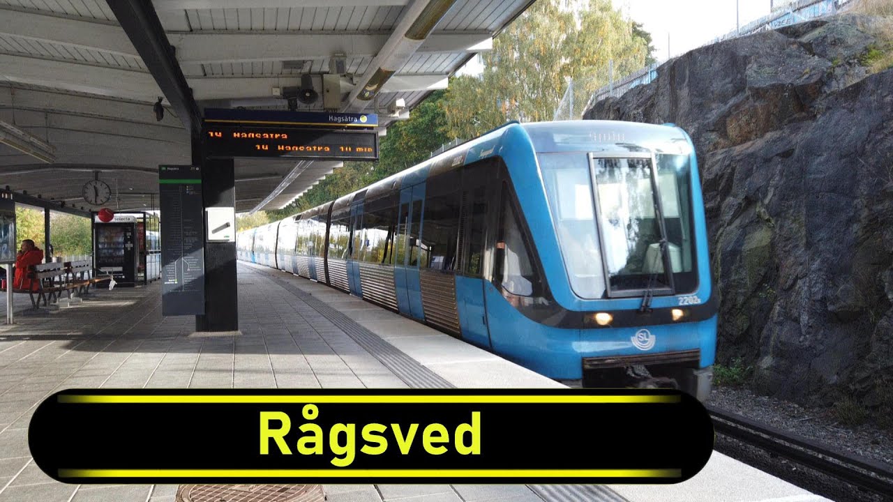 Metro | Tunnelbana Station Rågsved - Stockholm 🇸🇪 - Walkthrough 🚶