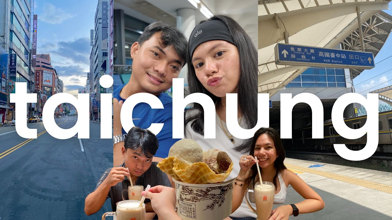 TAIWAN 🇹🇼 exploring Taichung, first HSR experience, first michelin star resto, authentic milktea
