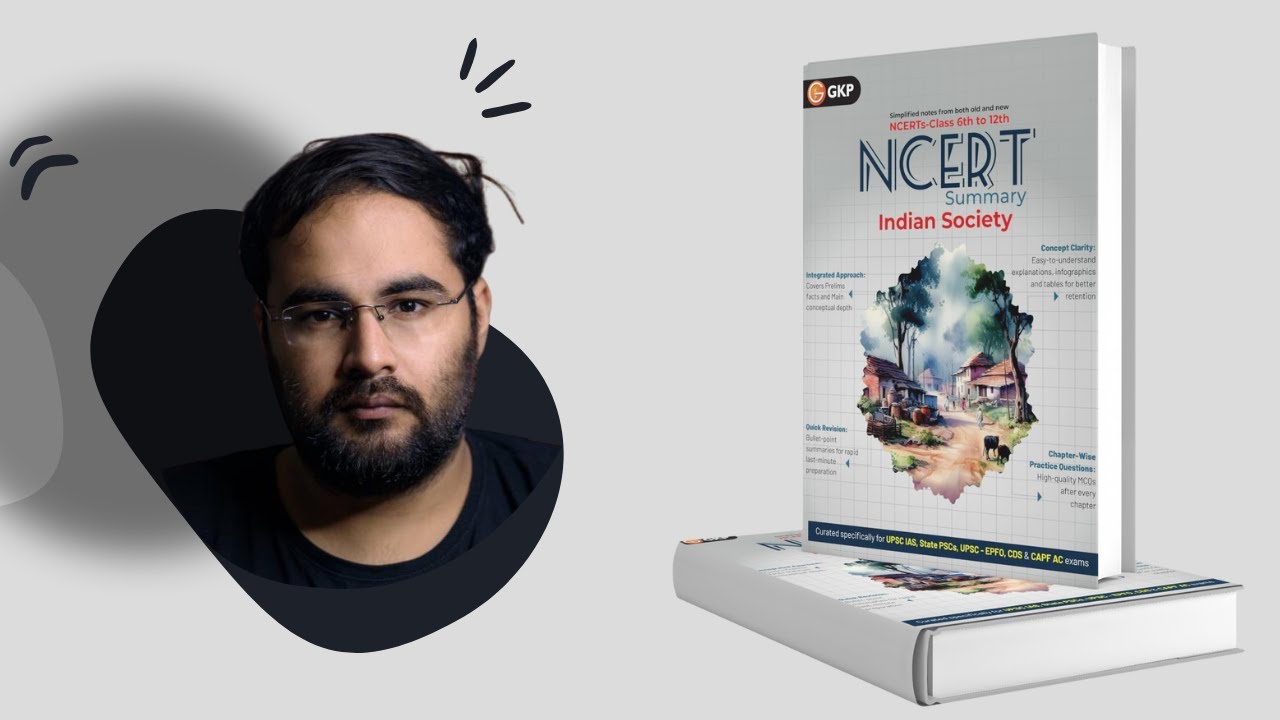 NCERT 2025: Indian Society Class 9-12 | Book for Civil Services & State PSC Exams | GKP