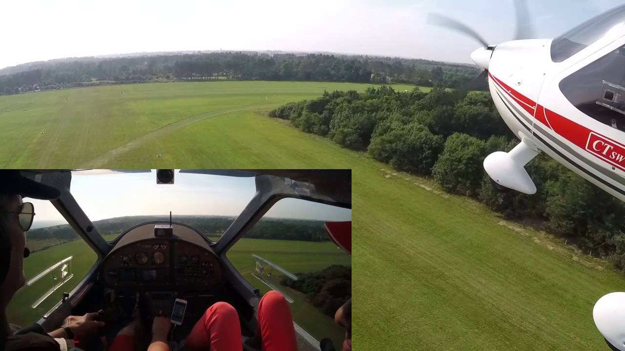 Flug Wyk auf Föhr Juli 2016