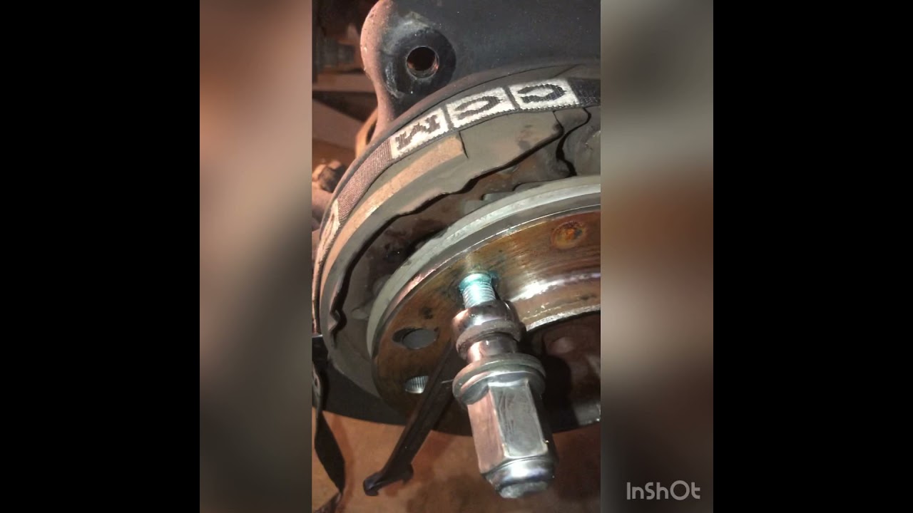 4Runner rear wheel stud replacement and brake service