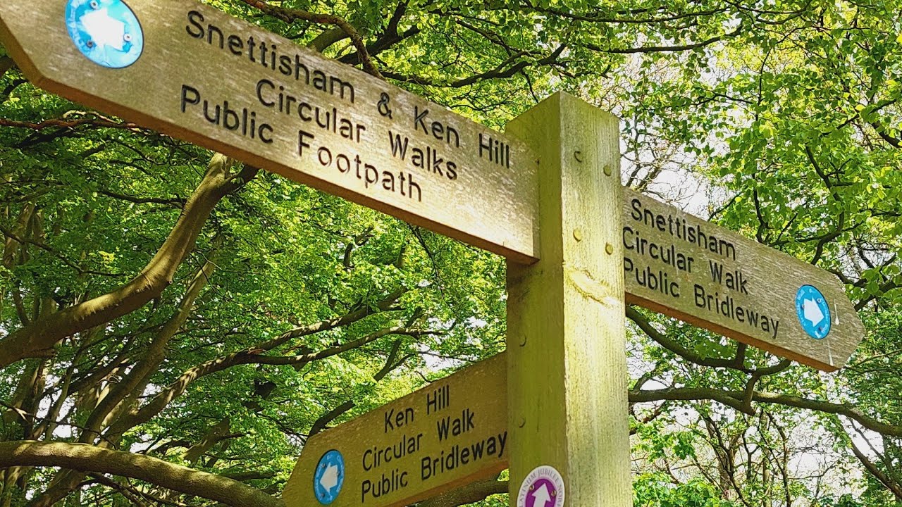 Snettisham Woods and Wild Ken Hill Woods circular walk #Woodland #Nature #Walking