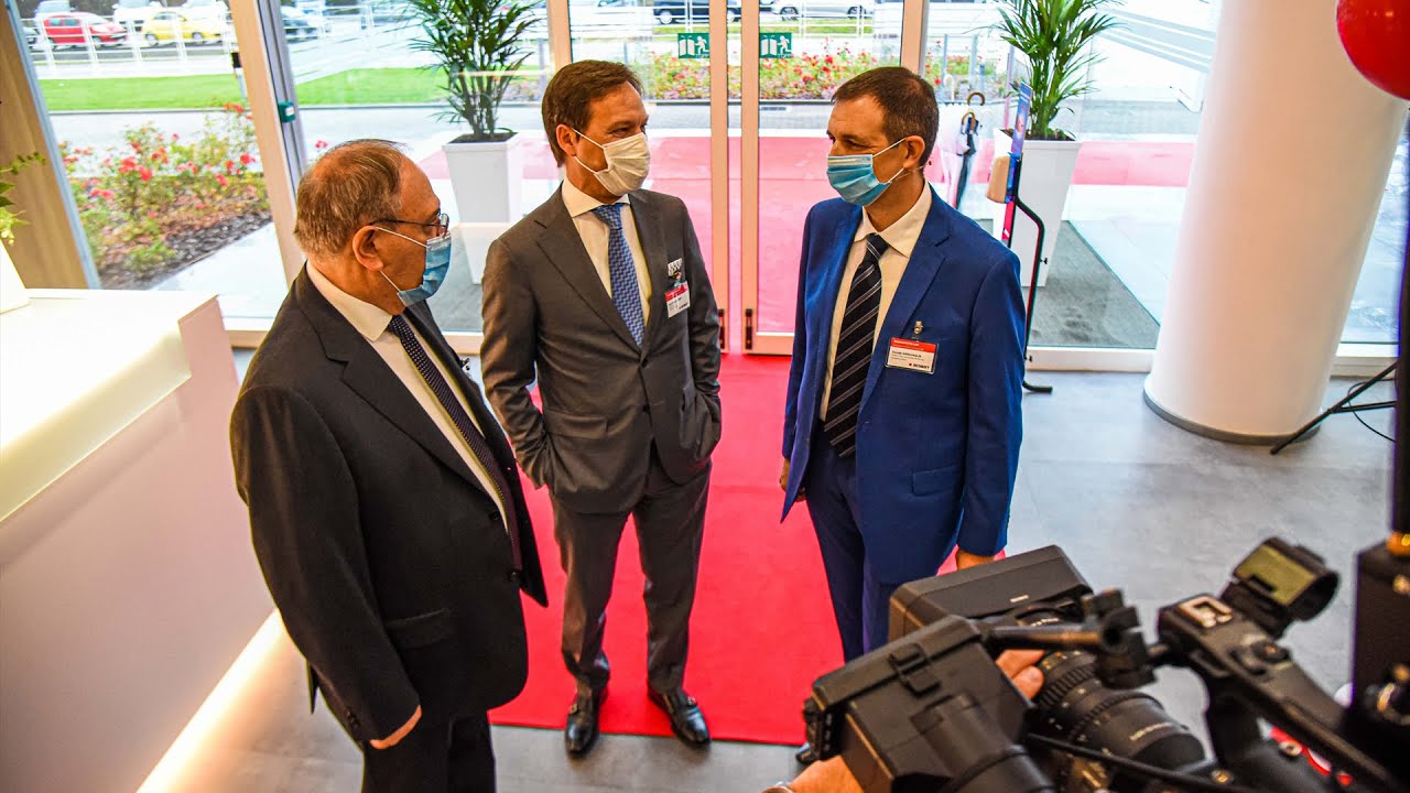 Video dirette eventi digitali BOBST ITALIA 60 anni - inaugurazione stabilimento San Giorgio