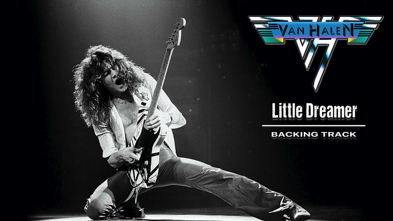 Van Halen - Little Dreamer - Guitar Backing Track with Vocals