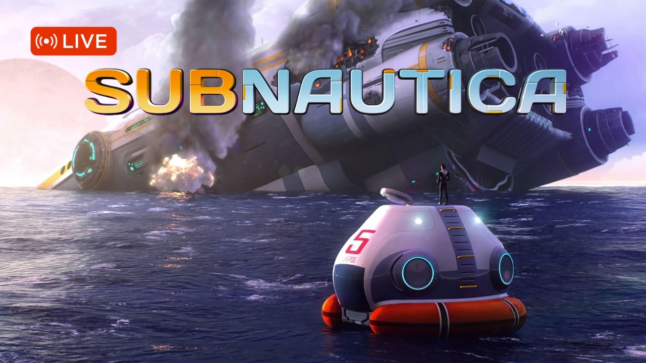 🔴 LIVE Subnautica Gameplay – Surviving the Deep Ocean! 🌊😱