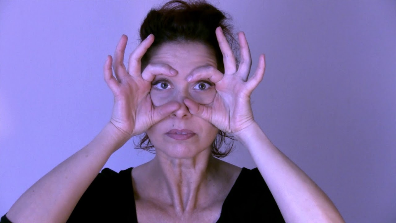 ginnastica del viso video n.10 orbicolare palpebre