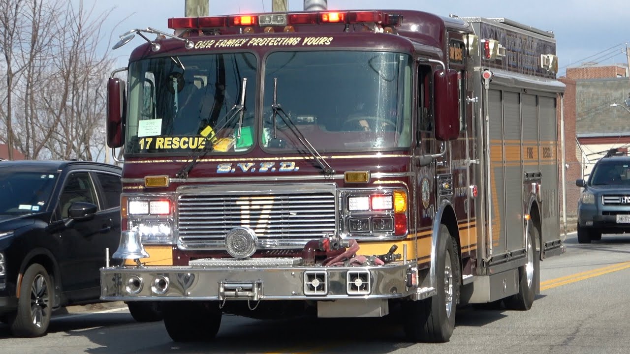 Spring Valley FD 17-2, 17-Rescue, & 17-Tanker Responding