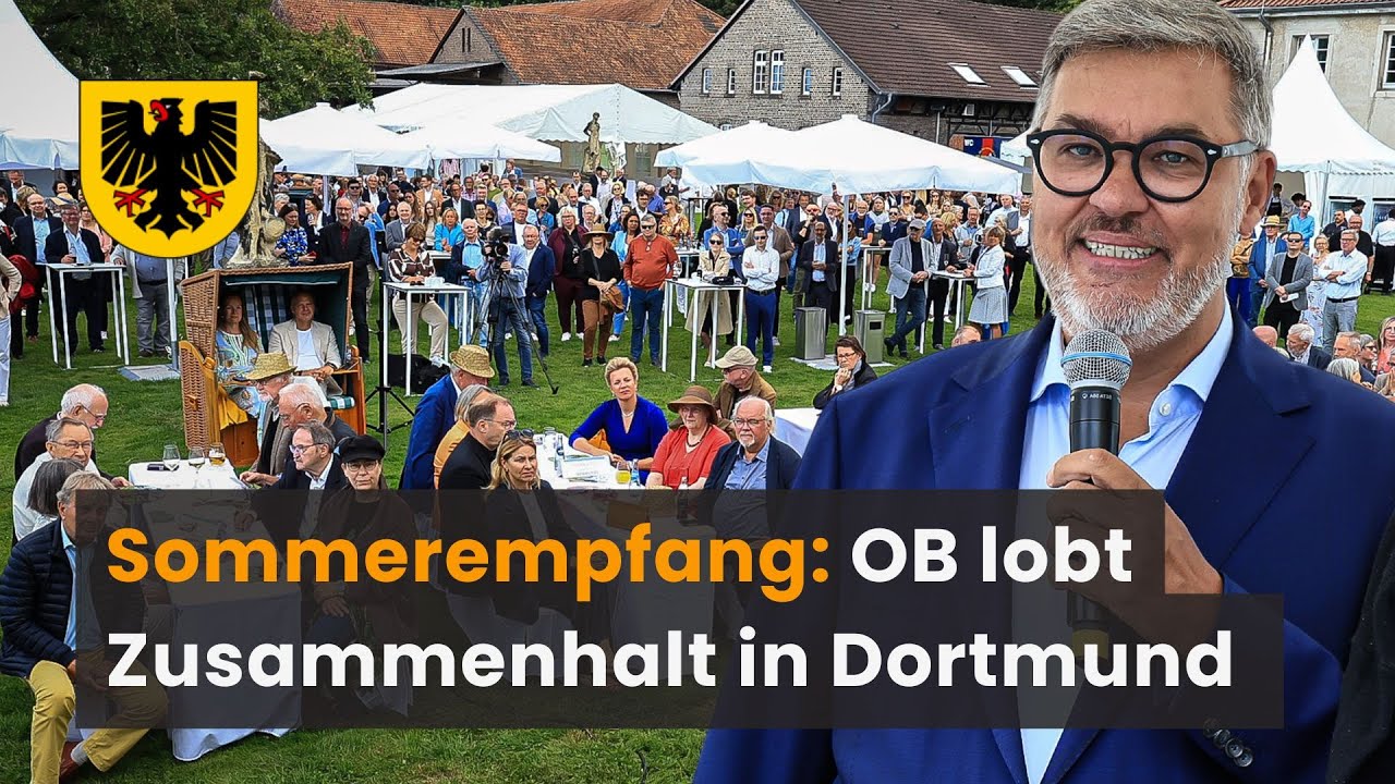 Sommerempfang 2024: Leichtigkeit im Schlossgarten Bodelschwingh