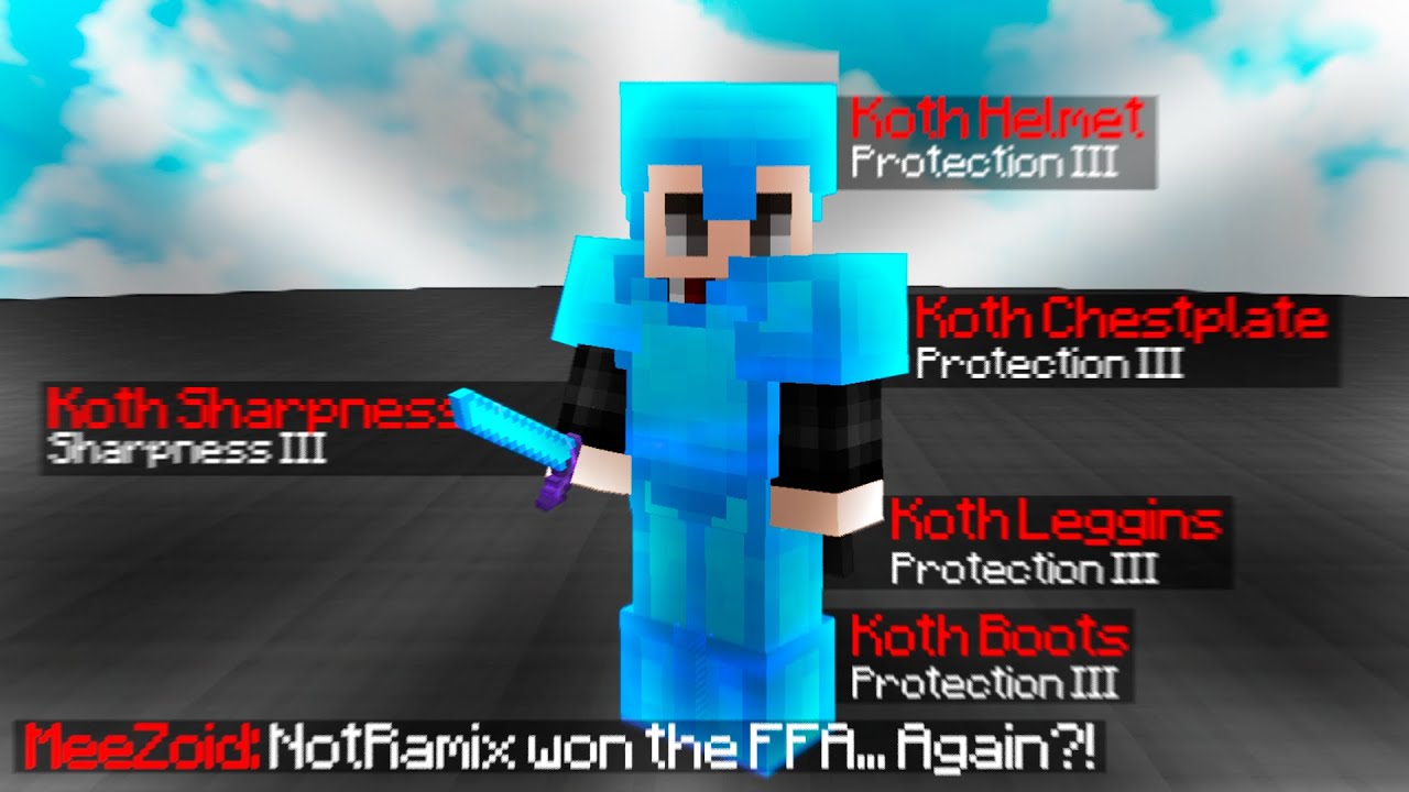 Este fue el mejor FFA que pude haber jugado en Minecraft HCF! 🥇