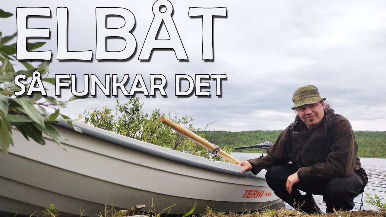Elbåt med inbyggd solcell