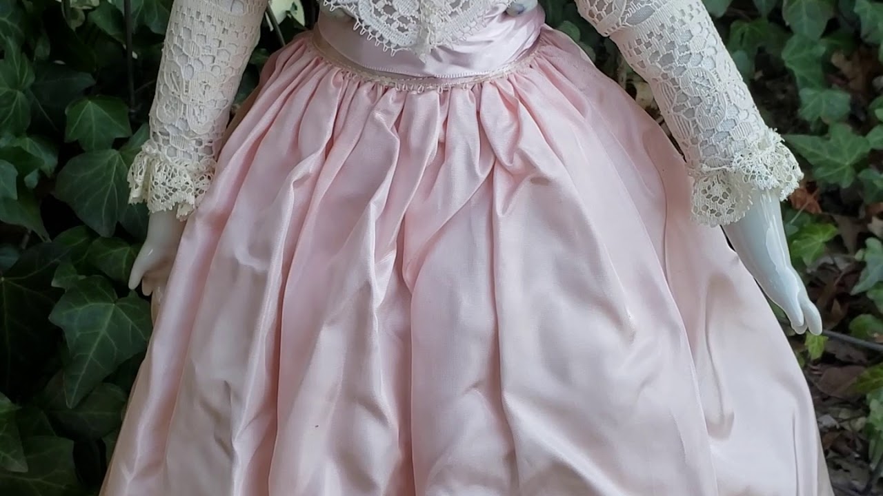 Antique German Highland Mary China Head Doll By Alt, Beck & Gottschalck ABG